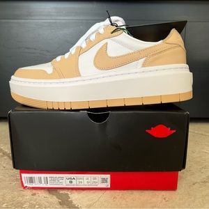 Authentic Size 8 Nike Air Jordan 1 Elevate Low ‘White Onyx’